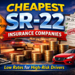 Cheapest SR-22 insurance companies comparison guide cover image