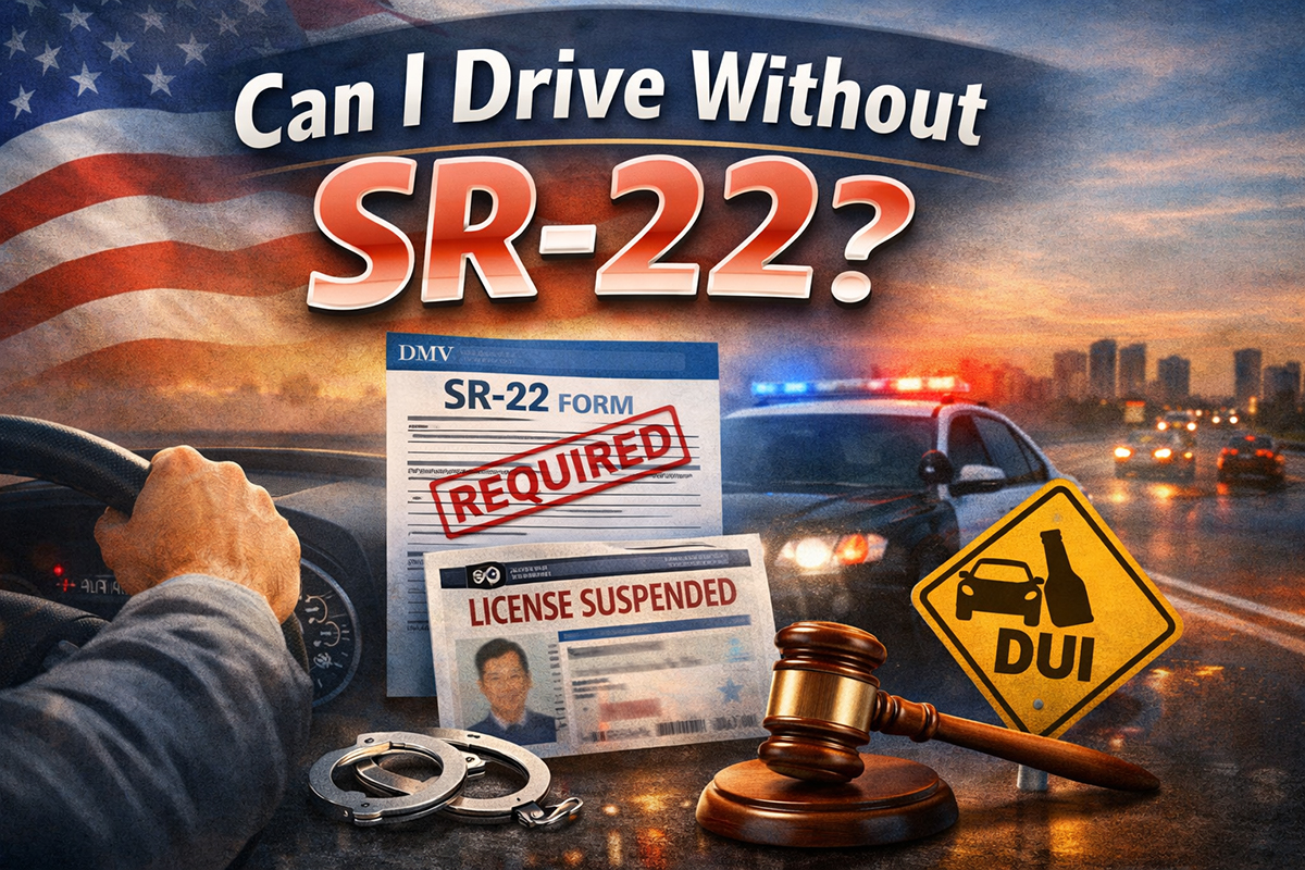 Can I drive without SR-22 insurance and remain legally compliant in the United States