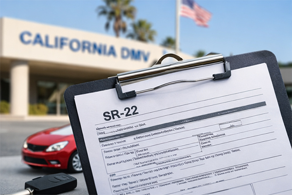 Cheap SR-22 insurance California quotes comparison