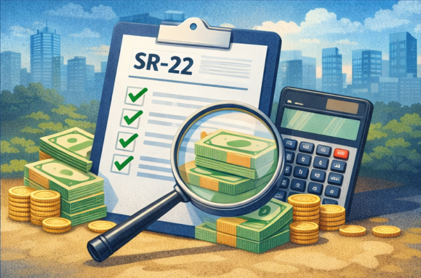 Cheapest non-owner SR-22 insurance options for high-risk drivers