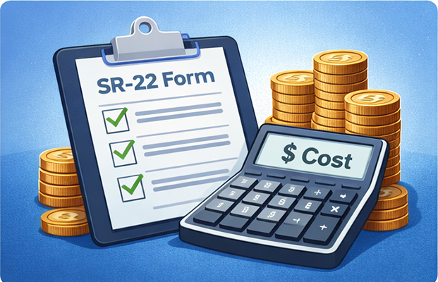 Cost to file SR-22 insurance and related fees