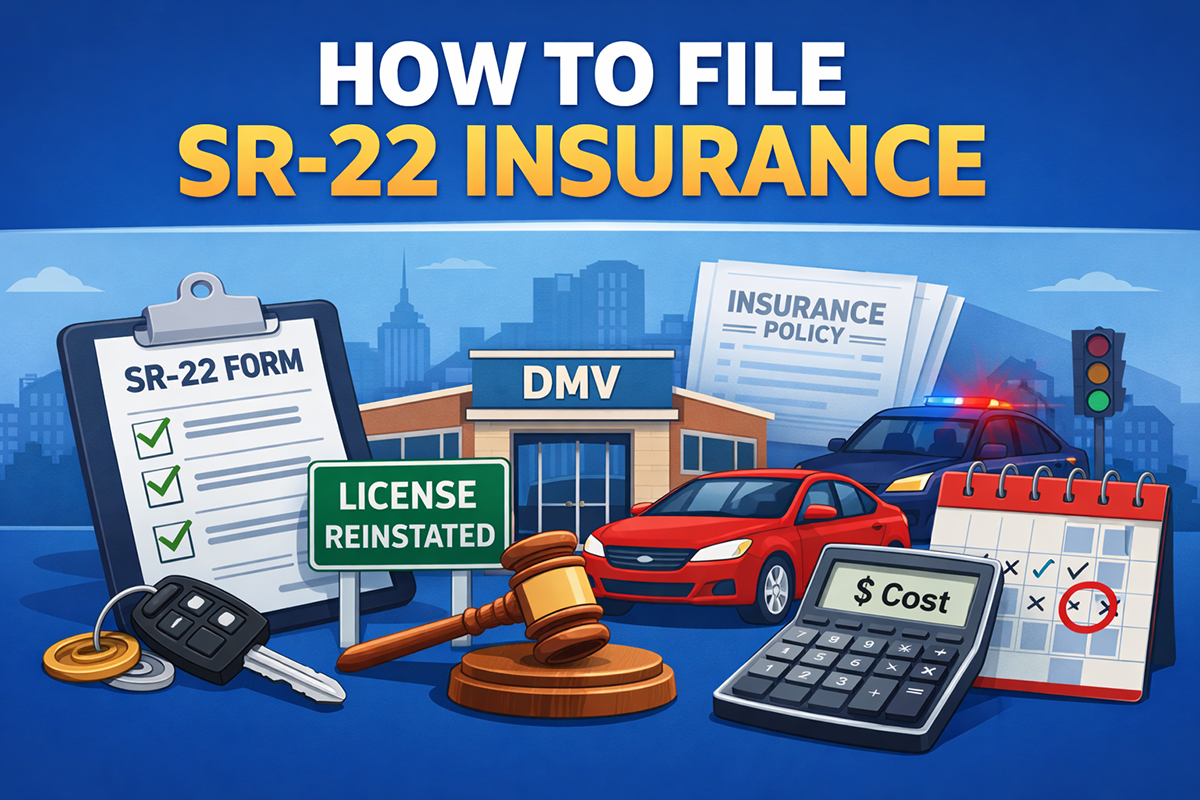 How to file SR-22 insurance and meet state filing requirements