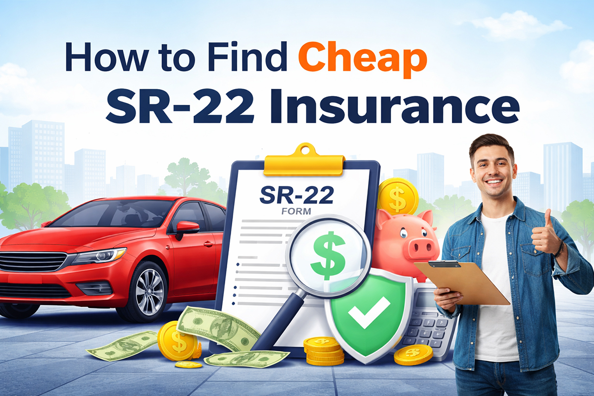 How to find cheap SR-22 insurance and reduce high-risk auto insurance costs