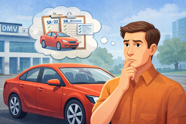 Is my car covered under SR-22 insurance for high-risk drivers