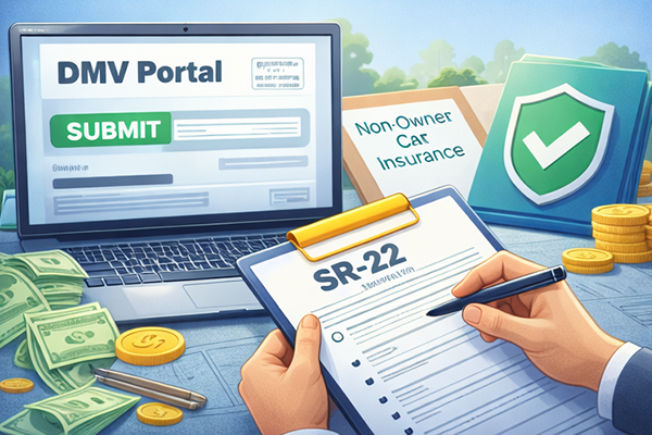 Low-cost SR-22 insurance filing options through approved insurance providers