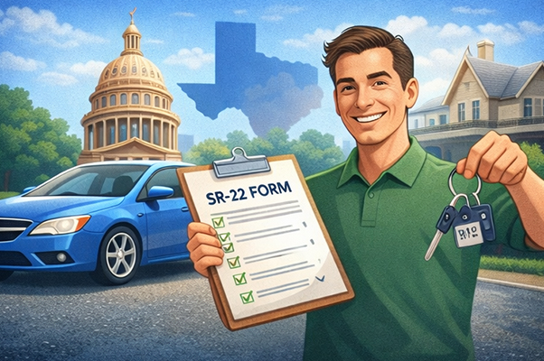 Non-owner SR-22 insurance Texas for drivers without a vehicle
