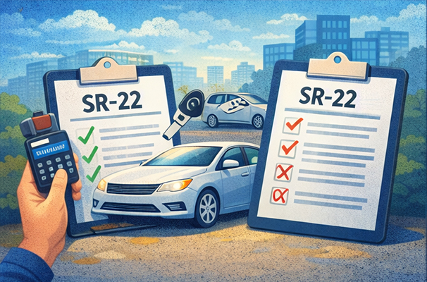 Non-owner SR-22 insurance vs owner SR-22 policy comparison