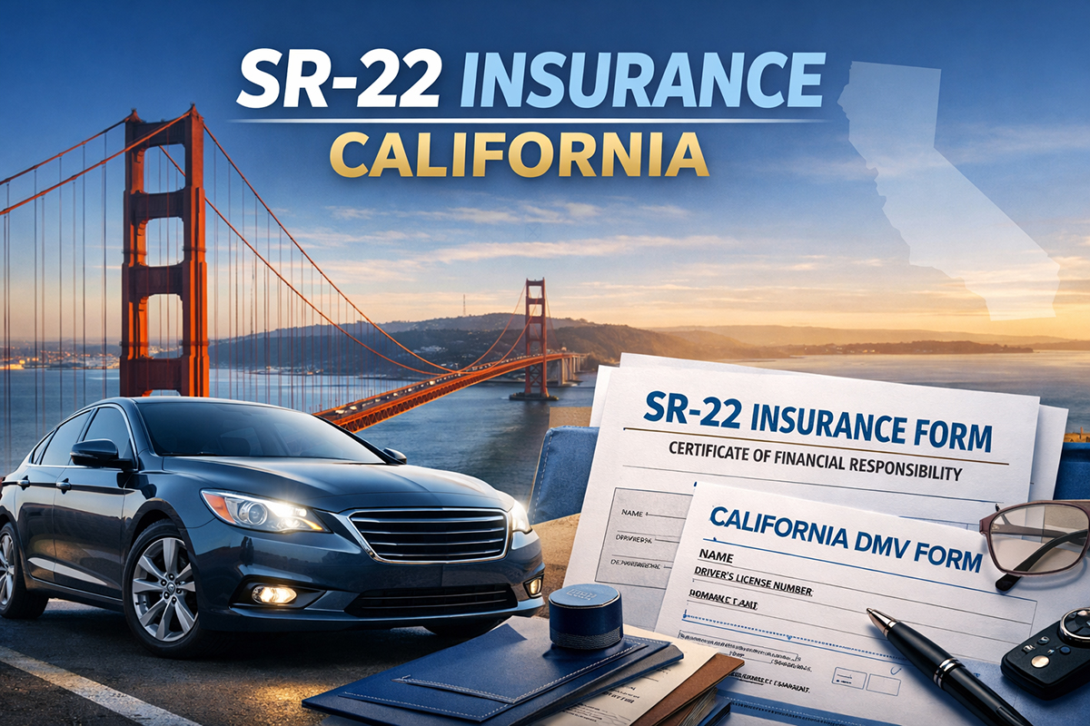 SR-22 insurance in California for high-risk and DUI drivers