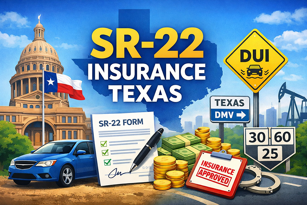 SR-22 insurance requirements and filing process in Texas