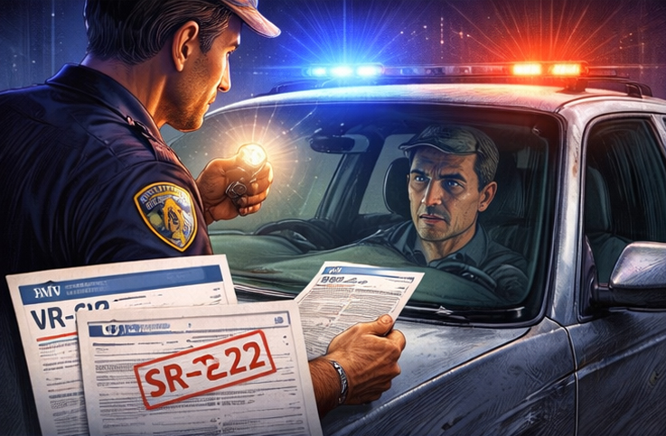 What happens if you drive without SR-22 and violate state insurance requirements