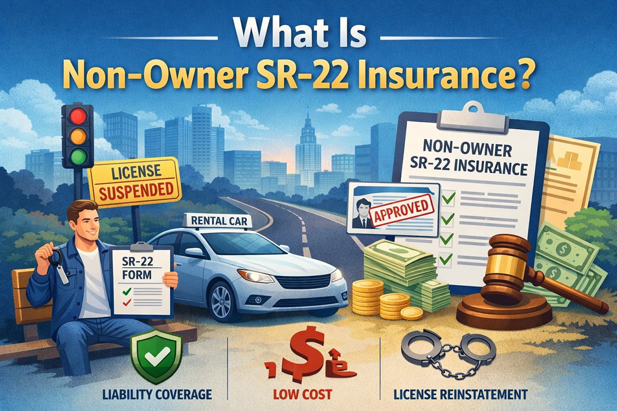 What is non-owner SR-22 insurance and how it works for drivers without a car